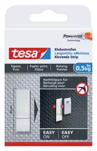 KLEEFSTRIPS TESA BEHANG EN PLEISTERWERK