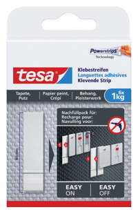 KLEEFSTRIPS TESA BEHANG EN PLEISTERWERK