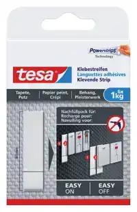 KLEEFSTRIPS TESA BEHANG EN PLEISTERWERK