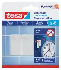 KLEVENDE SPIJKER TESA TEGELS METAAL 2KG
