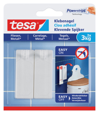 KLEVENDE SPIJKER TESA TEGELS METAAL