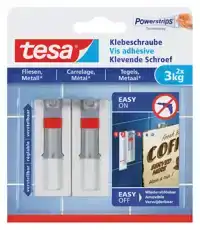 KLEVENDE SCHROEF TESA TEGELS METAAL 3KG