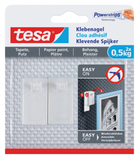 KLEVENDE SPIJKER TESA BEHANG PLEISTER