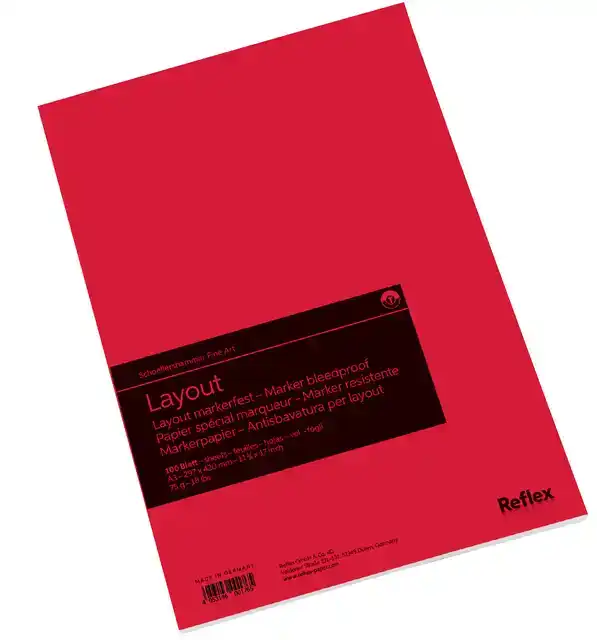 TEKENBLOK SH MARKER LAYOUT A3 100VEL