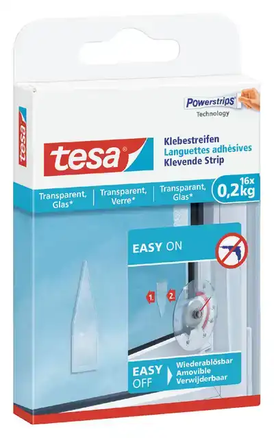 KLEEFSTRIPS TESA DUBBELZIJDIG