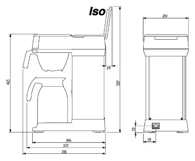 KOFFIEZETAPPARAAT BRAVILOR ISO INCL