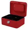 GELDKIST QUANTORE 150X115X80MM ROOD