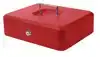 GELDKIST PAVO 300X240X90MM ROOD