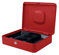 GELDKIST PAVO 300X240X90MM ROOD
