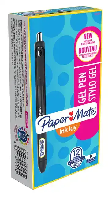 GELSCHRIJVER PAPERMATE INKJOY M ZWART