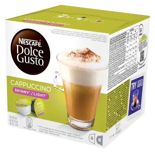 KOFFIECUPS DOLCE GUSTO CAPPUCCINO LIGHT