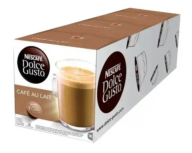 KOFFIECUPS DOLCE GUSTO CAFE AU LAIT