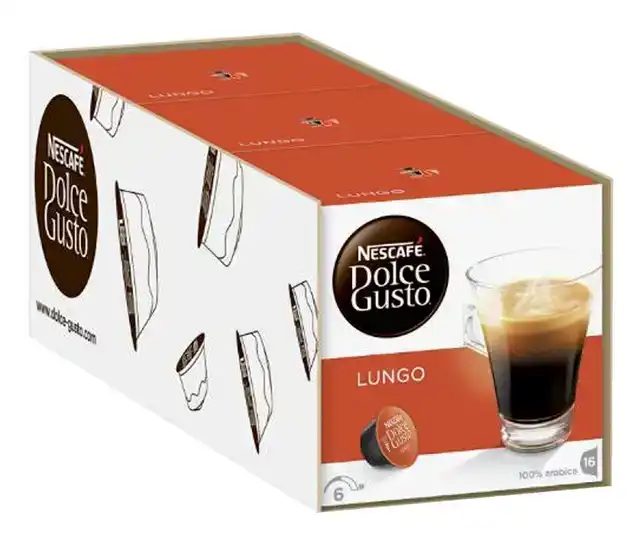 KOFFIECUPS DOLCE GUSTO LUNGO 16ST