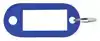SLEUTELLABEL PAVO KUNSTSTOF BLAUW 100
