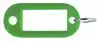SLEUTELLABEL PAVO KUNSTSTOF GROEN 100