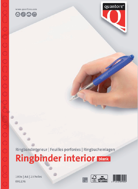 INTERIEUR QUANTORE A4 23-GAATS BLANCO