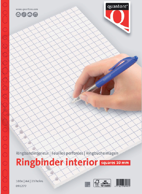 INTERIEUR QUANTORE A4 23R 70GRAM RUIT