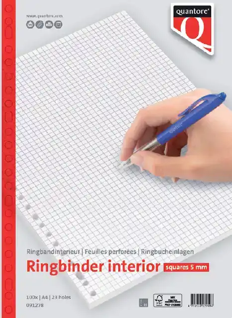 INTERIEUR QUANTORE A4 23R 70GRAM RUIT