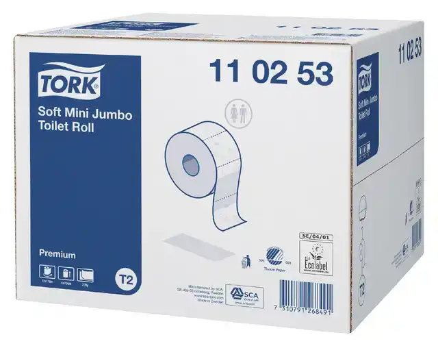 TOILETPAPIER TORK T2 PREMIUM JUMBO