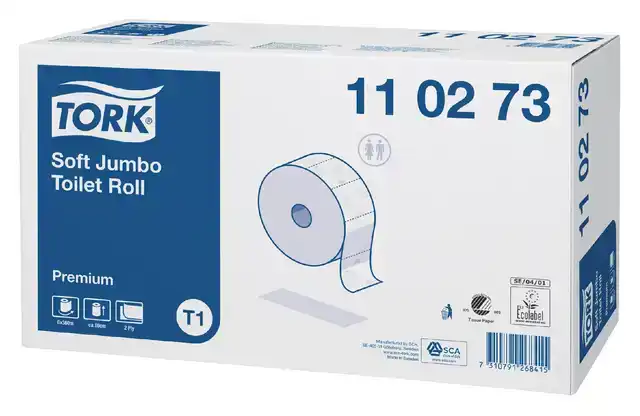 TOILETPAPIER TORK T1 PREMIUM JUMBO