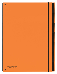 SORTEERMAP PAGNA TREND 7TAB A4 ORANJE