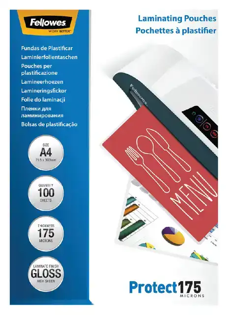 LAMINEERHOES FELLOWES A4 2X175MICRON