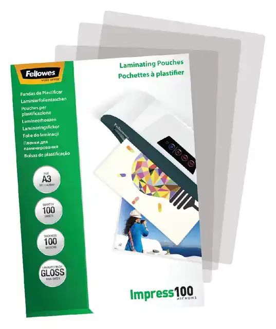 LAMINEERHOES FELLOWES A3 2X100MICRON