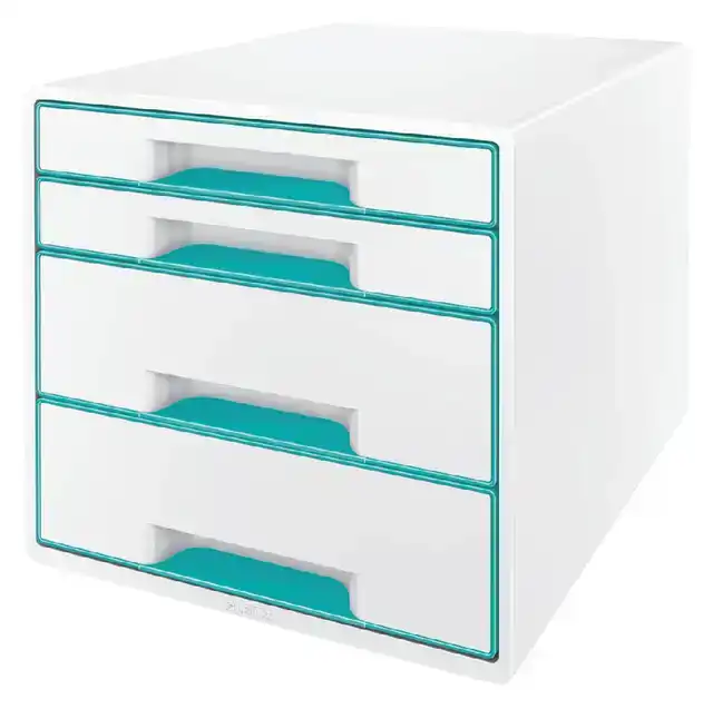 LADENBOX LEITZ WOW LADEN WIT/IJSBLAUW