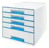 LADENBOX LEITZ WOW 5 LADEN WIT/BLAUW