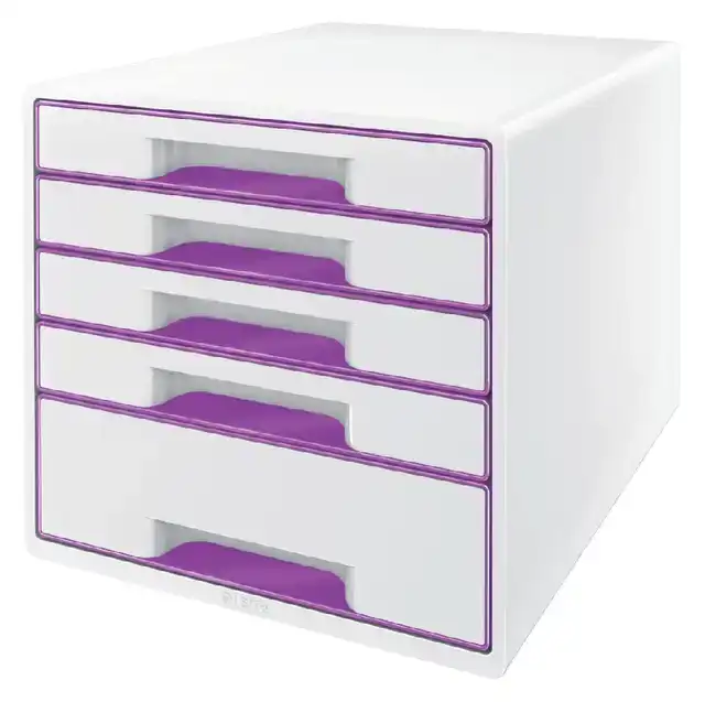 LADENBOX LEITZ WOW LADEN WIT/PAARS