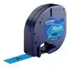LABELTAPE DYMO LETRATAG PLASTIC 12MM