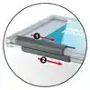BADGE DURABLE 8921 PUSHBOX DUO 10 STUKS
