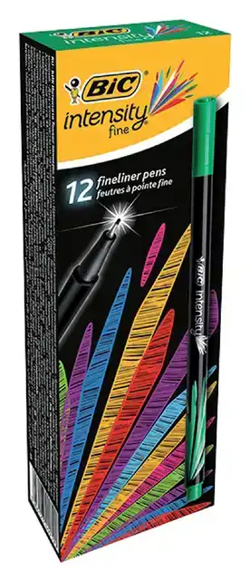 FINELINER BIC INTENSITY F GROEN