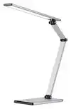 BUREAULAMP HANSA LED SLIM ZILVERGRIJS