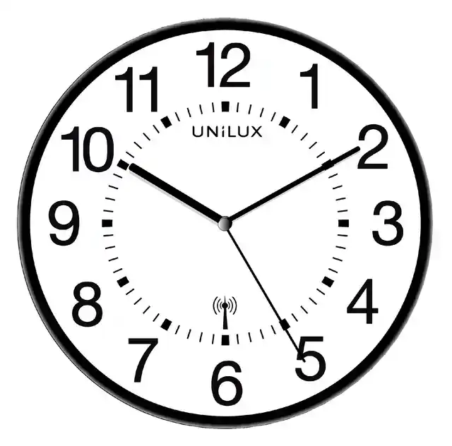 WANDKLOK UNILUX WAVE RADIO DIA 30CM