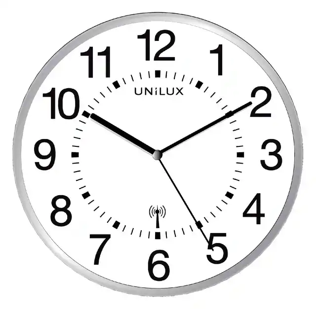 WANDKLOK UNILUX WAVE RADIO DIA 30CM