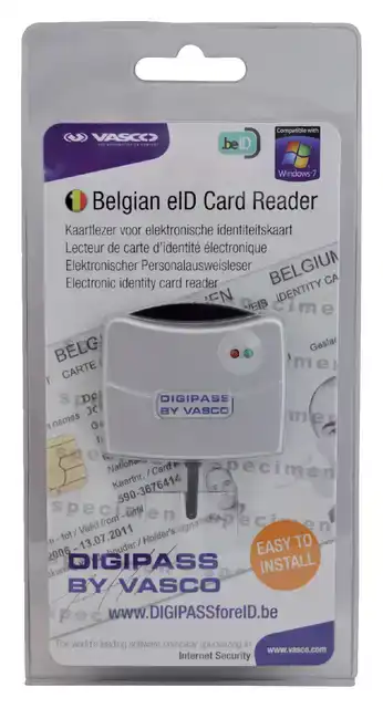 KAARTLEZER VASCO DIGIPASS 905 EID GRIJS