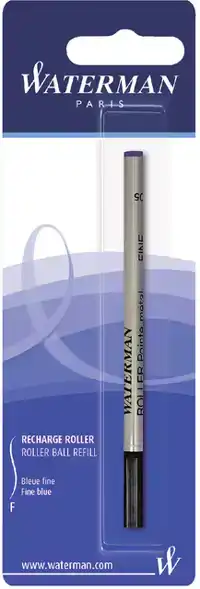 ROLLERPENVULLING WATERMAN F BLAUW