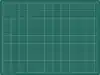 SNIJMAT A2 600X450MM GROEN