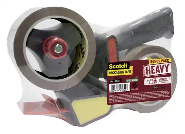 VERPAKKINGSTAPE DISP SCOTCH 2ROL