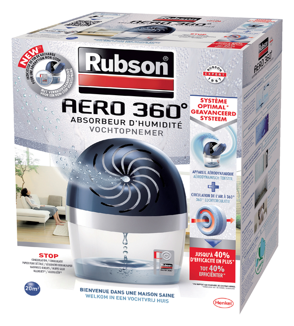 VOCHTOPNEMER RUBSON AERO 360 SYSTEEM