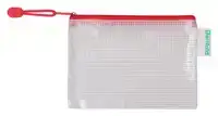 OPBERGTAS ZIPPER MET RITS 160X110MM PVC