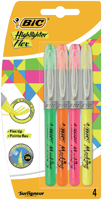 MARKEERSTIFT BIC FLEX ASSORTI