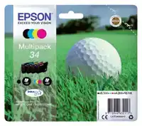 INKTCARTRIDGE EPSON 34 T3466 ZWART + 3