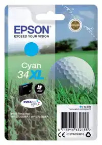 INKTCARTRIDGE EPSON 34XL T3472 BLAUW