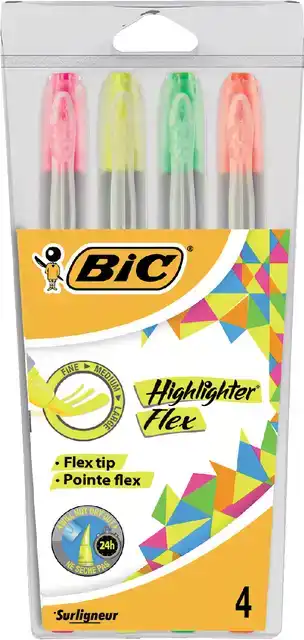 MARKEERSTIFT BIC FLEX ASSORTI