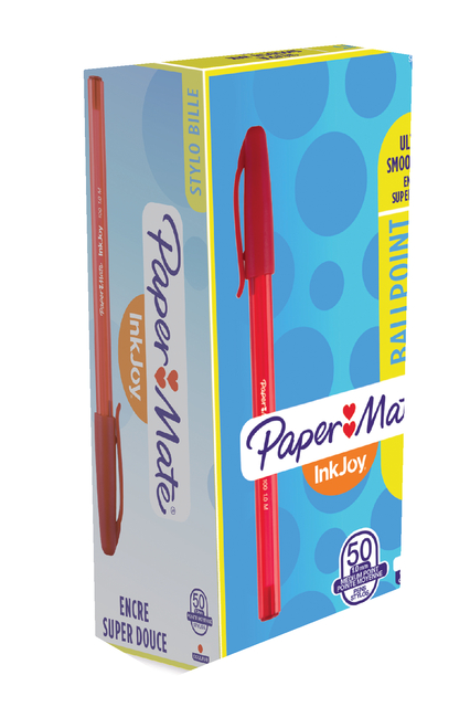 BALPEN PAPERMATE INKJOY 100 M ROOD