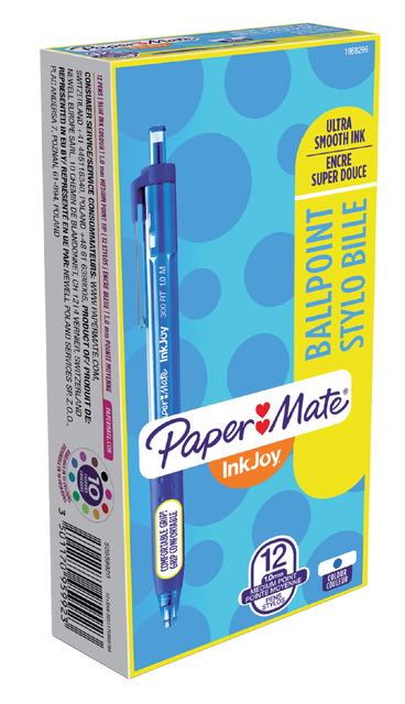 BALPEN PAPERMATE INKJOY 300 RT M BLAUW