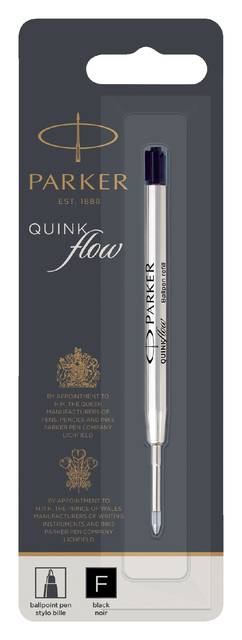 BALPENVULLING PARKER QUINKFLOW F ZWART