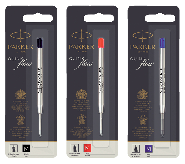 BALPENVULLING PARKER QUINKFLOW M ZWART